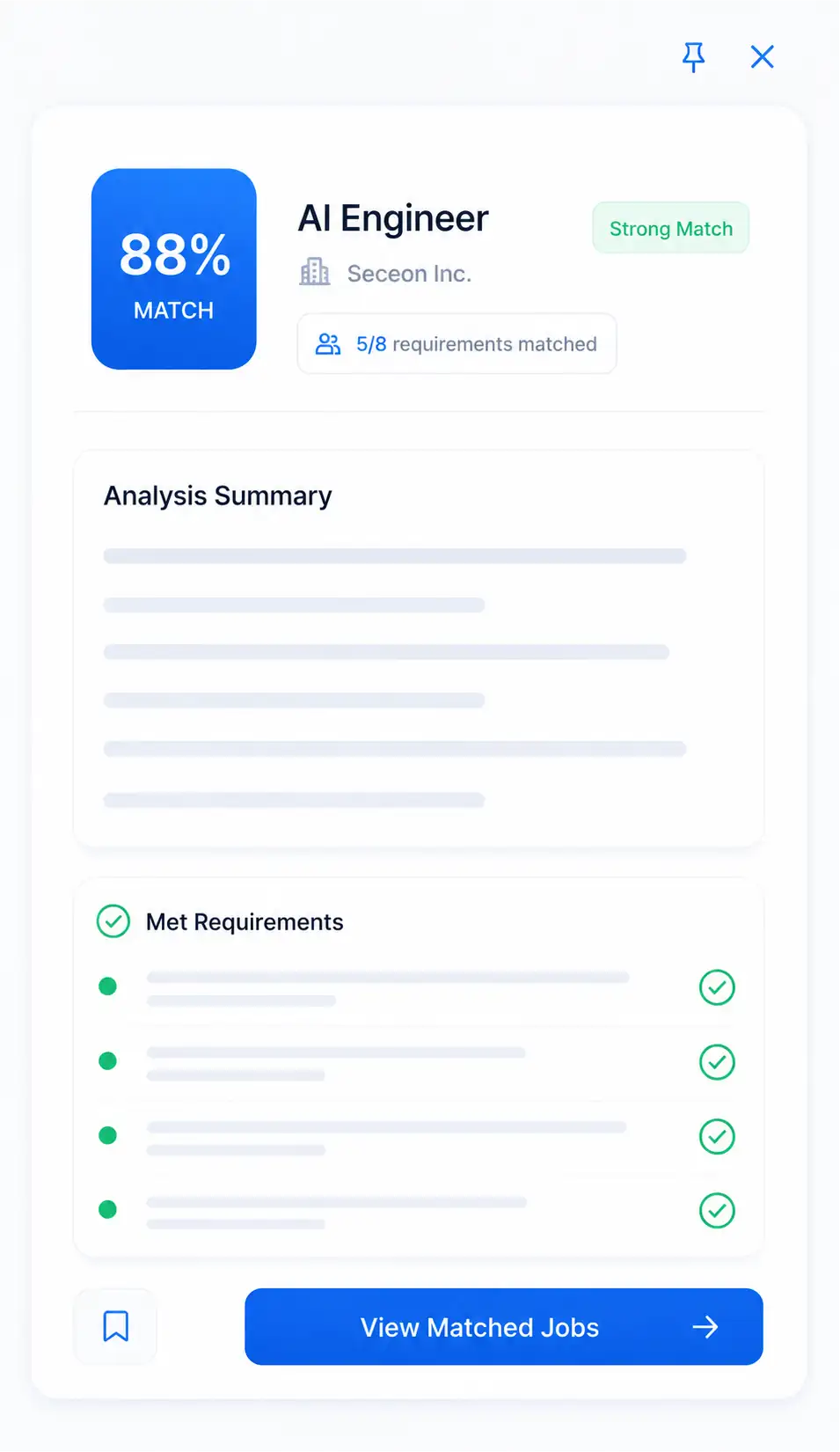 Smart Job Match Extension
